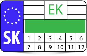 Kontrolná nálepka emisnej kontroly